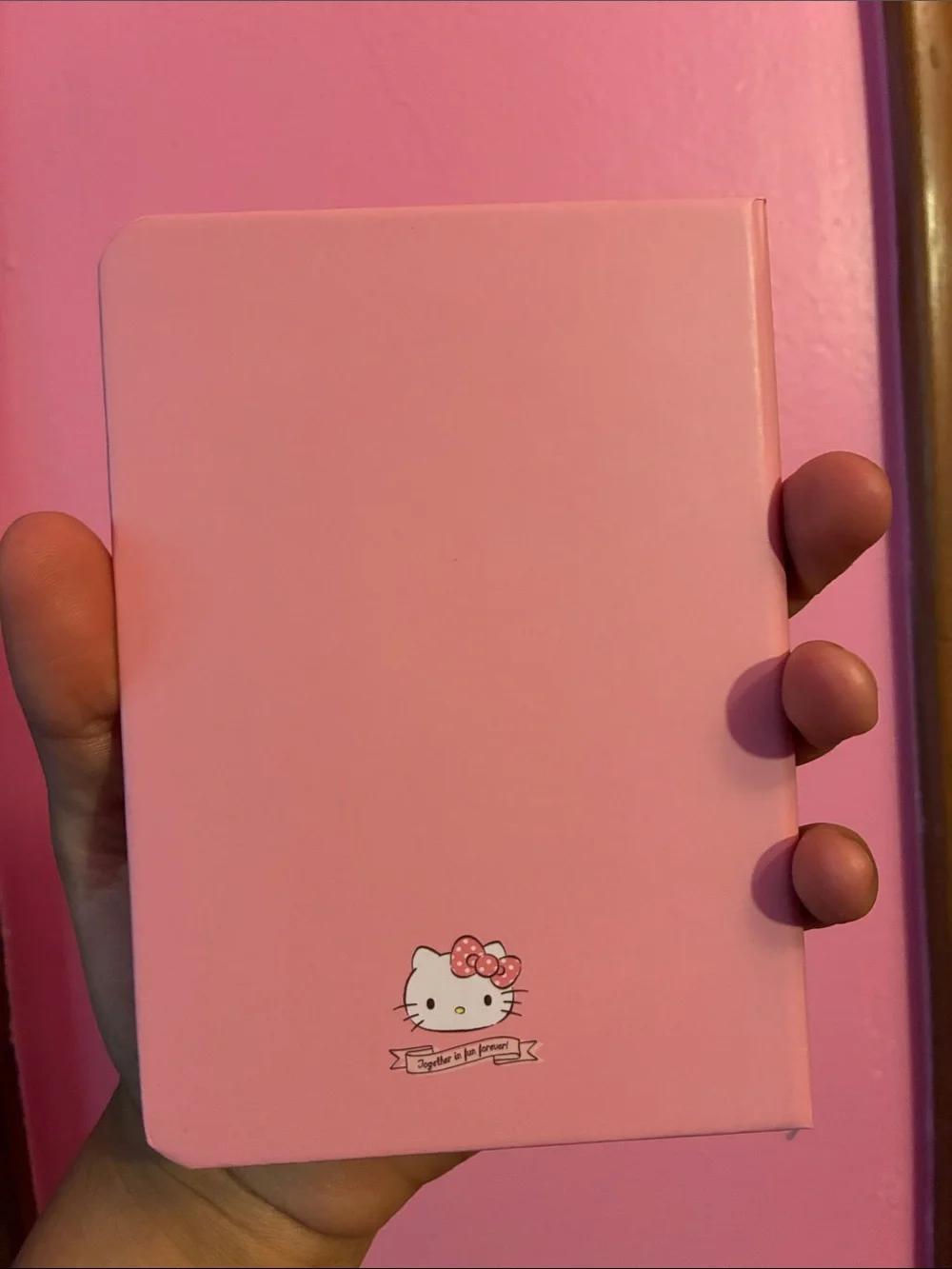 5/$25🎀Hello Kitty Pink & White Polka Dot Planner/ Journal